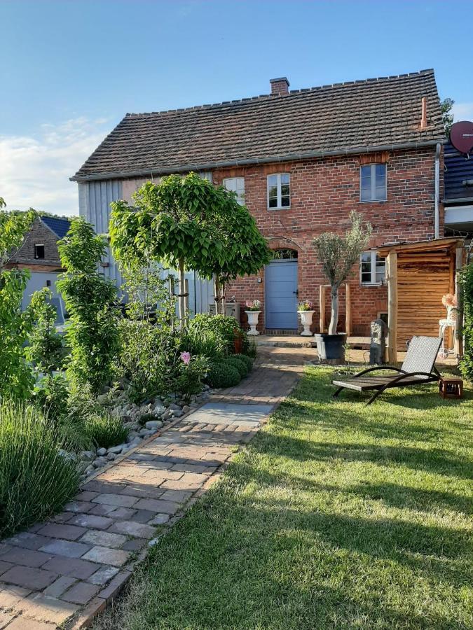 Alte Schmiede Mit Sauna, Pool Und Whirpool Im Aussenbereich Schoenstes Ferienhaus Der Lausitz Elsterheide Ngoại thất bức ảnh