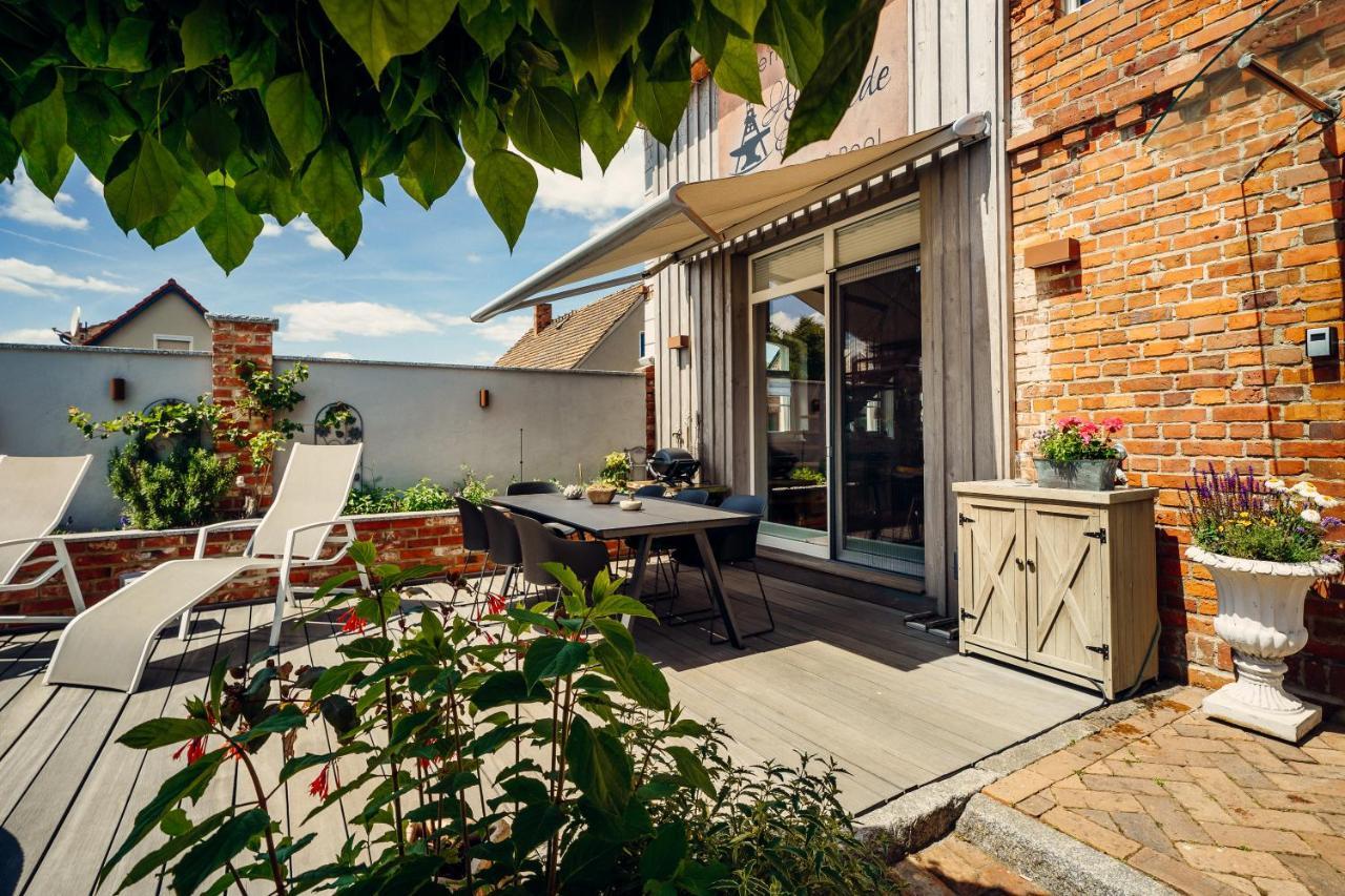 Alte Schmiede Mit Sauna, Pool Und Whirpool Im Aussenbereich Schoenstes Ferienhaus Der Lausitz Elsterheide Ngoại thất bức ảnh